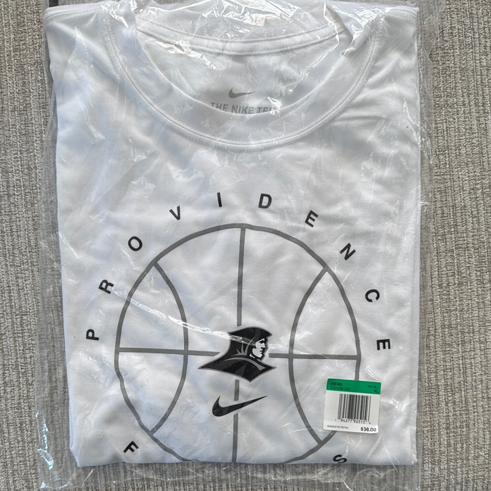 Nike White Basketball Tee Short Sleeve